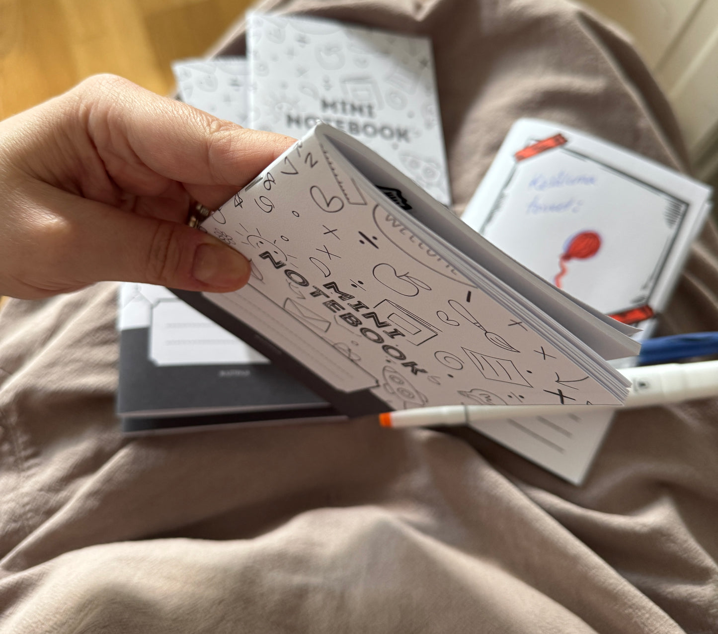 Mini Notebook A6 – Käsintehty muistivihko | Suomessa valmistettu