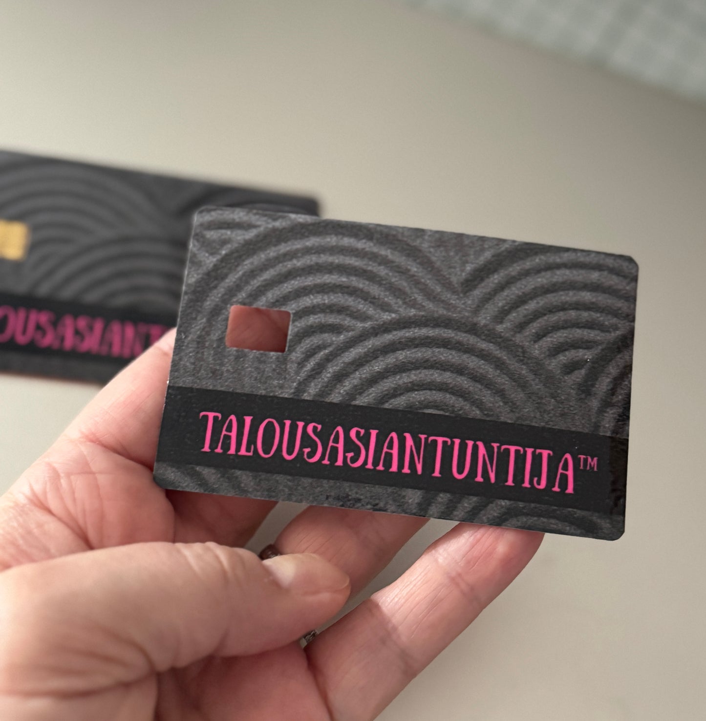 Talousasiantuntija™ - Pankkikorttitarra