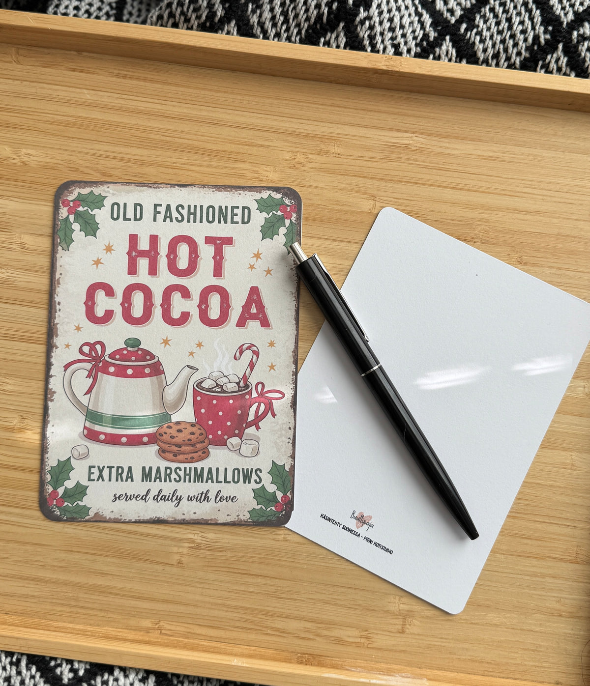 Hot Cocoa -kortti