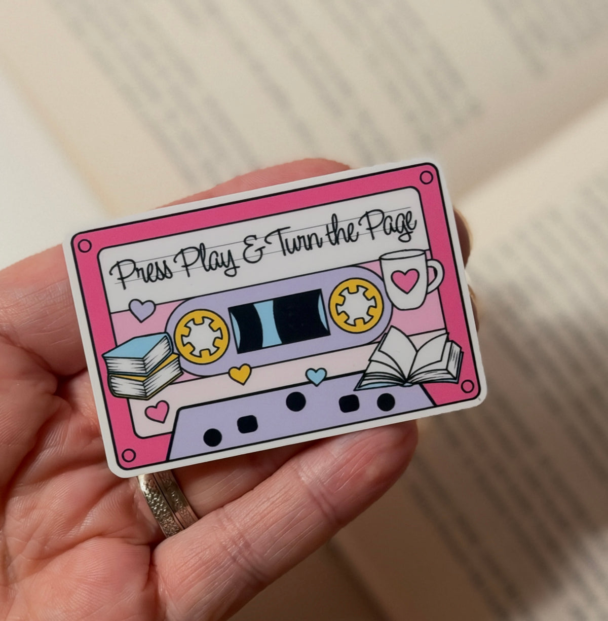 Press Play & Turn the Page – vinyylitarra