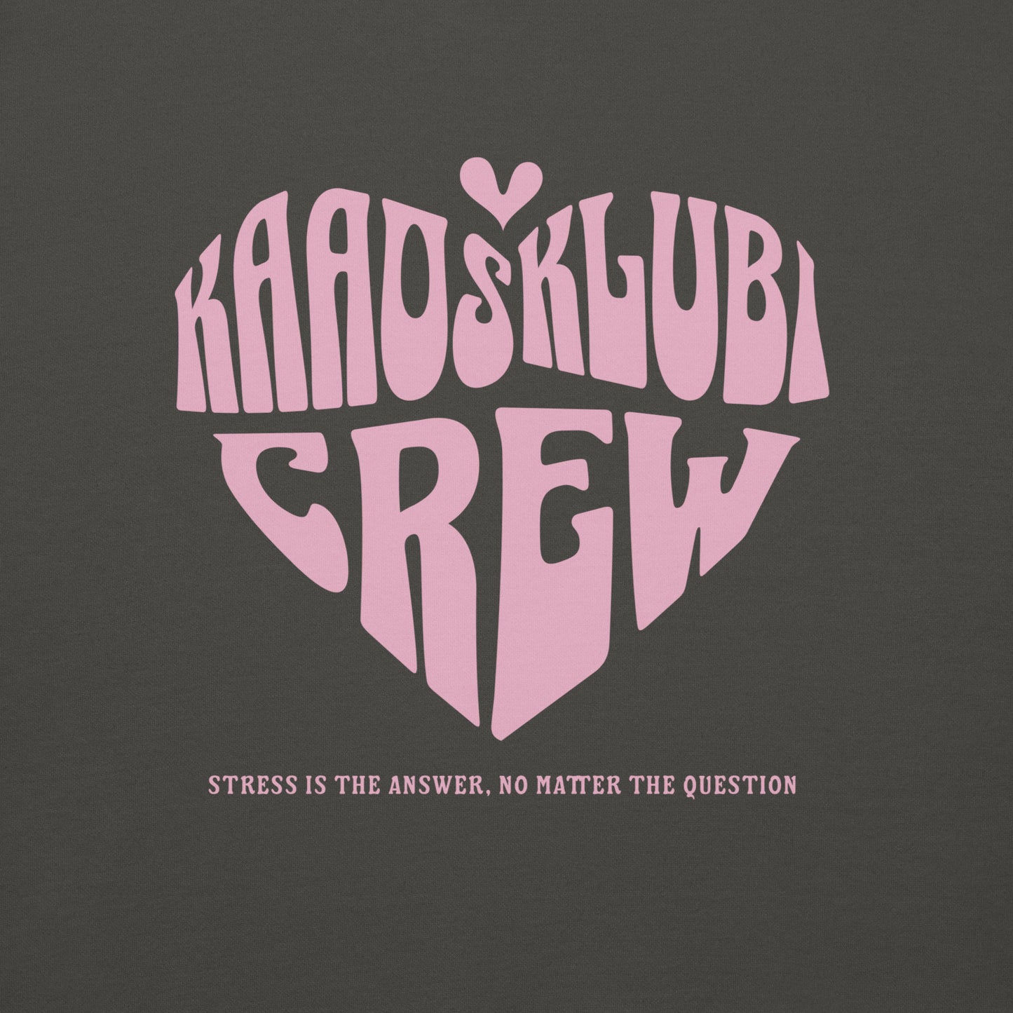 Kaaosklubi-huppari – stressi on vastaus kaikkeen