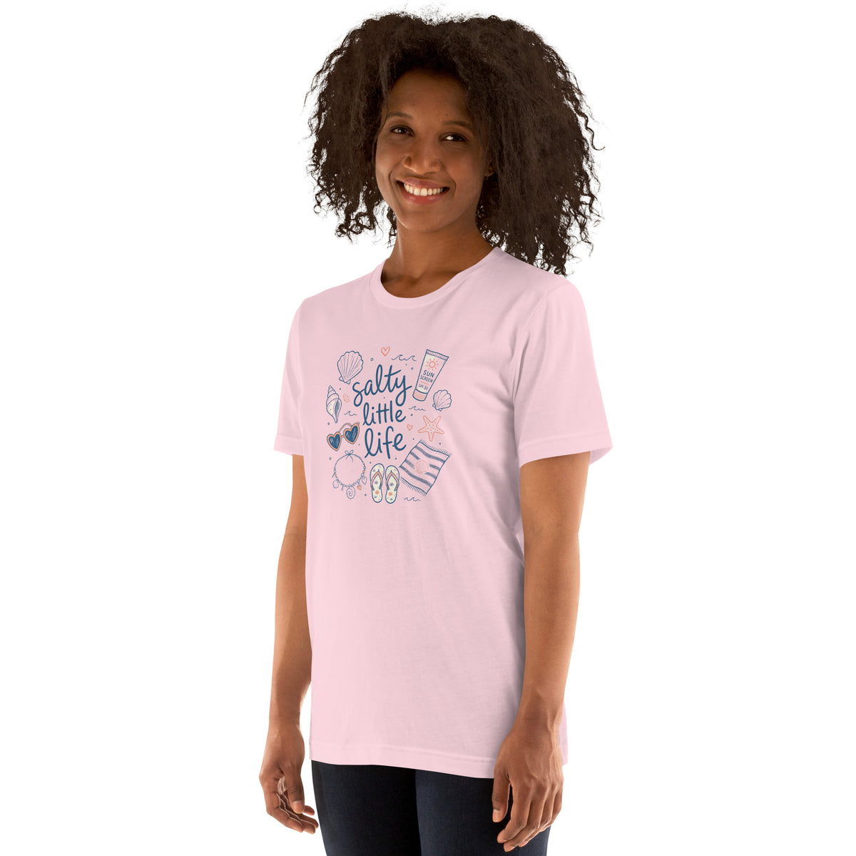 Salty Little Life - T-paita | Kesäinen Unisex Paita | Rantatyyliä arkeen