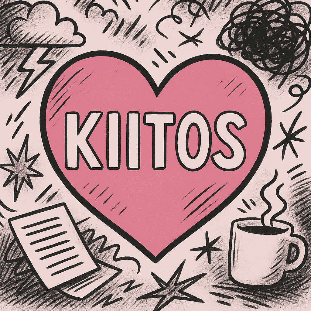 Sydän kaaoksen keskellä – ja se sanoo kiitos 🖤