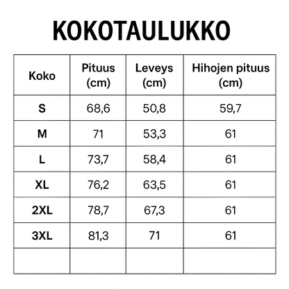 NEVER SLEEP collegepaita – lämmin paita