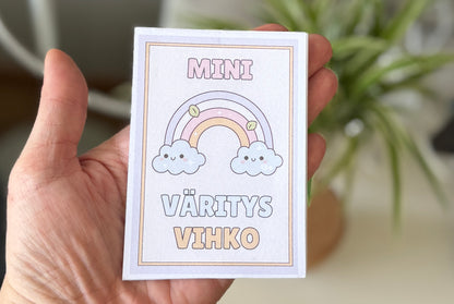 🎨 Mini väritysvihko – pieni hengähdystauko arkeen