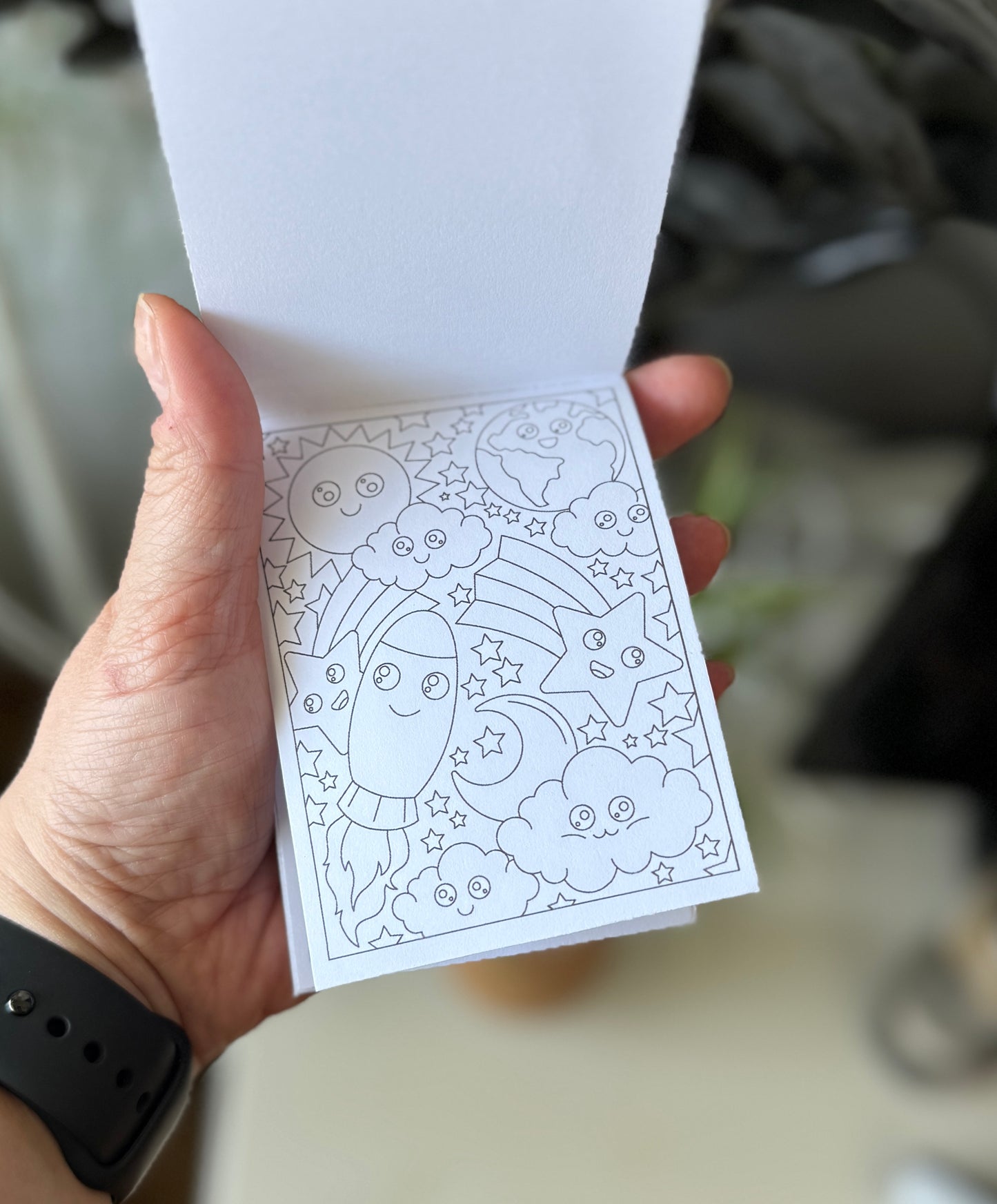 🎨 Mini väritysvihko – pieni hengähdystauko arkeen