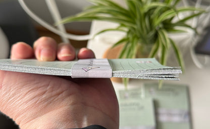 💚📝 Repäistävä kauppalista – 31 sivua – repäise ja mukaan