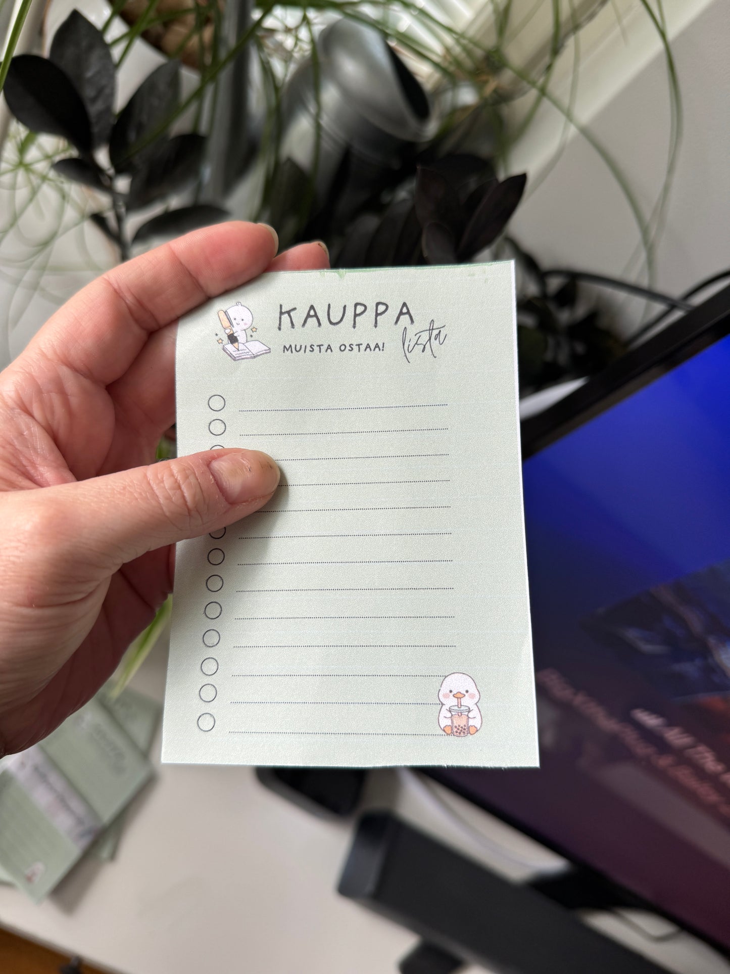 Selkeä kauppalista arkeen