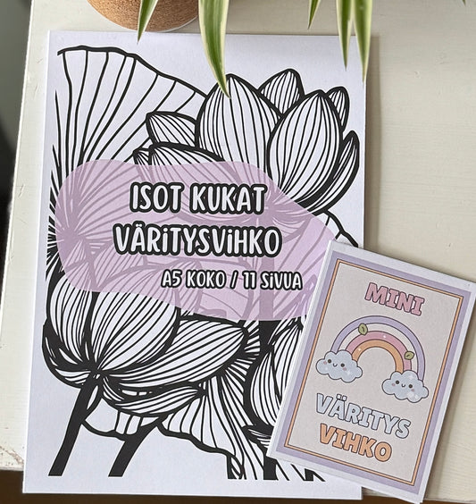 Väritysterapiaa Bundle 🌸