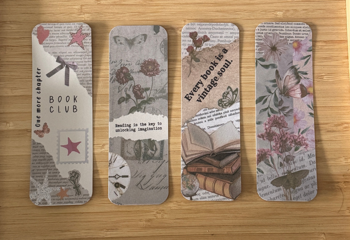 Laminoitu Kirjanmerkki – Kotimaiset Kirjanmerkit Lukijalle (eri malleja)📚