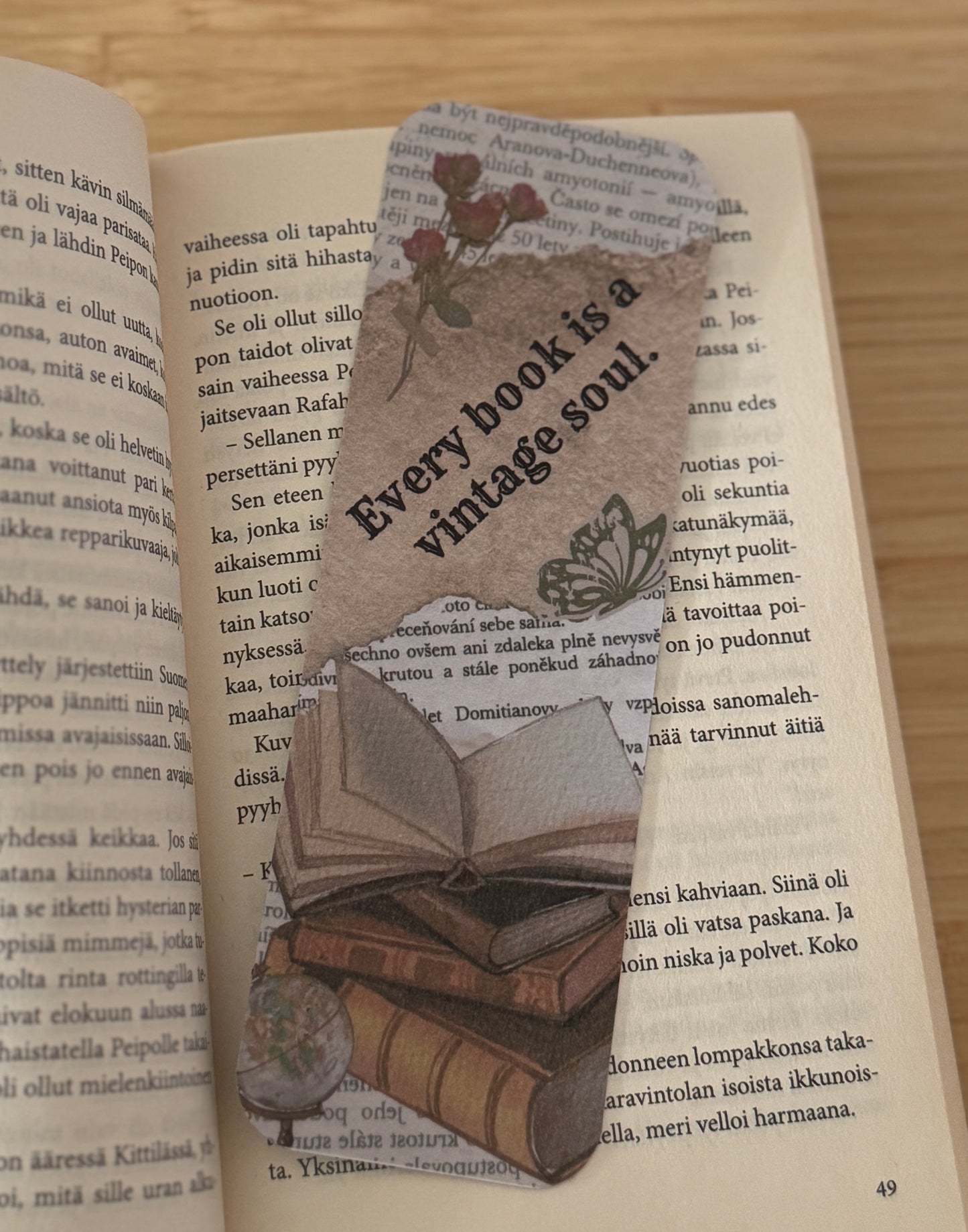 Laminoitu Kirjanmerkki – Kotimaiset Kirjanmerkit Lukijalle (eri malleja)📚