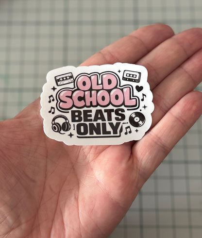 Retro Music Sticker Bundle – Laminoidut vinyylitarrat 90s & Old School | 1kpl tai 3kpl setti