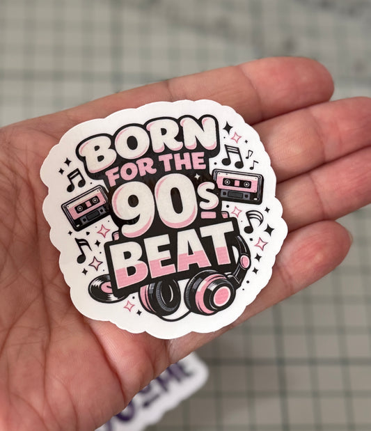 Retro Music Sticker Bundle – Laminoidut vinyylitarrat 90s & Old School | 1kpl tai 3kpl setti