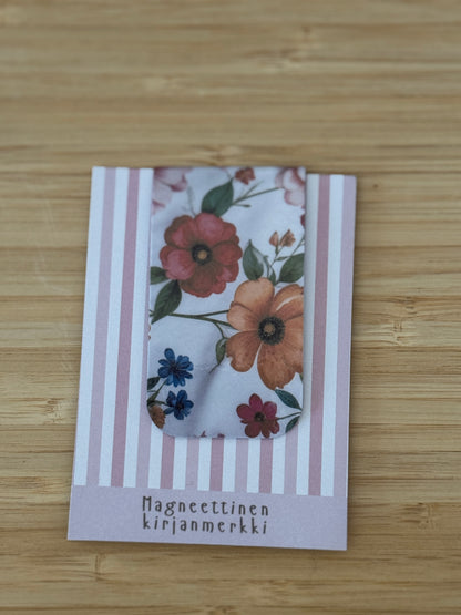 Magneettinen kirjanmerkki | Kesäiset kuosit | Kesäiset kuosit • Laminoitu • Vahva magneetti