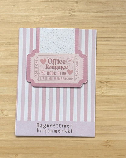 Office Romance Book Club – Magneettinen kirjanmerkki