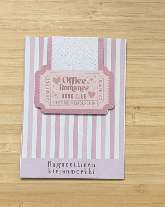 Office Romance Book Club – Magneettinen kirjanmerkki