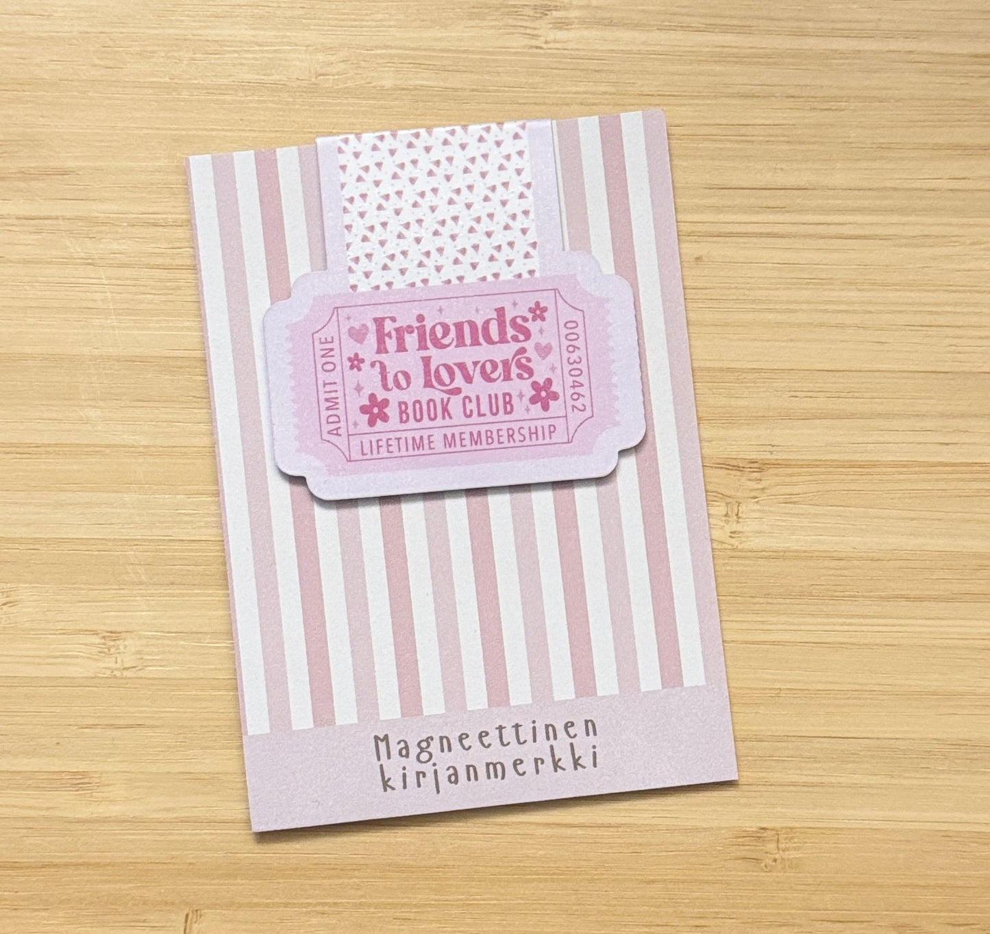 Friends to Lovers Book Club – Magneettinen kirjanmerkki