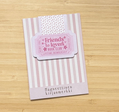 Friends to Lovers Book Club – Magneettinen kirjanmerkki