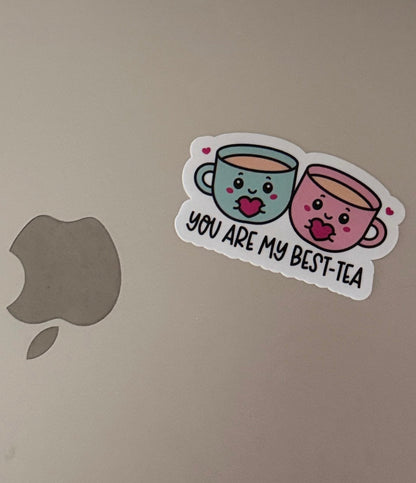 You Are My Best-Tea – Laminoitu vinyylitarra | Ystävälle tai teen ystävälle