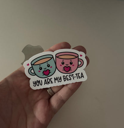 You Are My Best-Tea – Laminoitu vinyylitarra | Ystävälle tai teen ystävälle