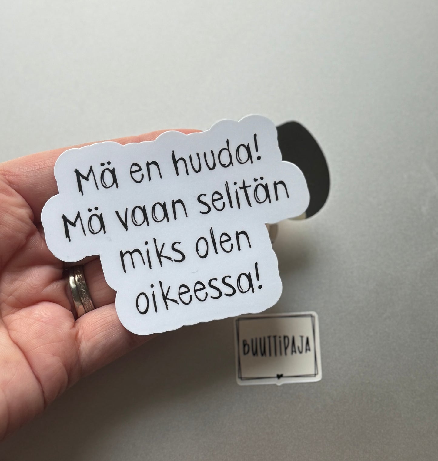 Mä En Huuda! Mä Vaan Selitän Miks Olen Oikeassa! | Hauska Vinyylitarra