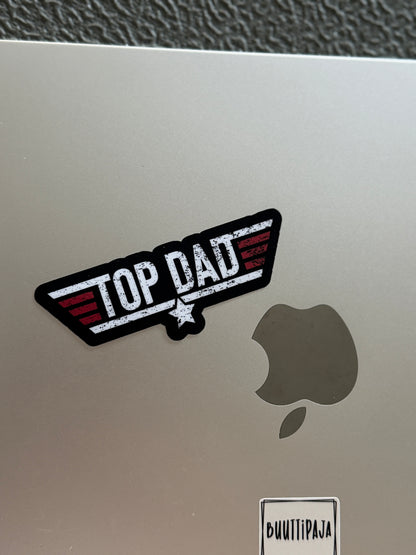 TOP DAD – Laminoitu vinyylitarra isälle