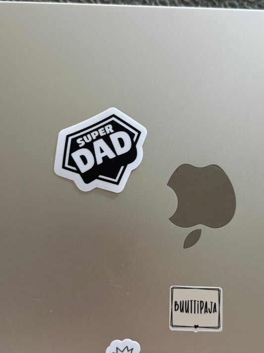 SUPER DAD – Laminoitu vinyylitarra