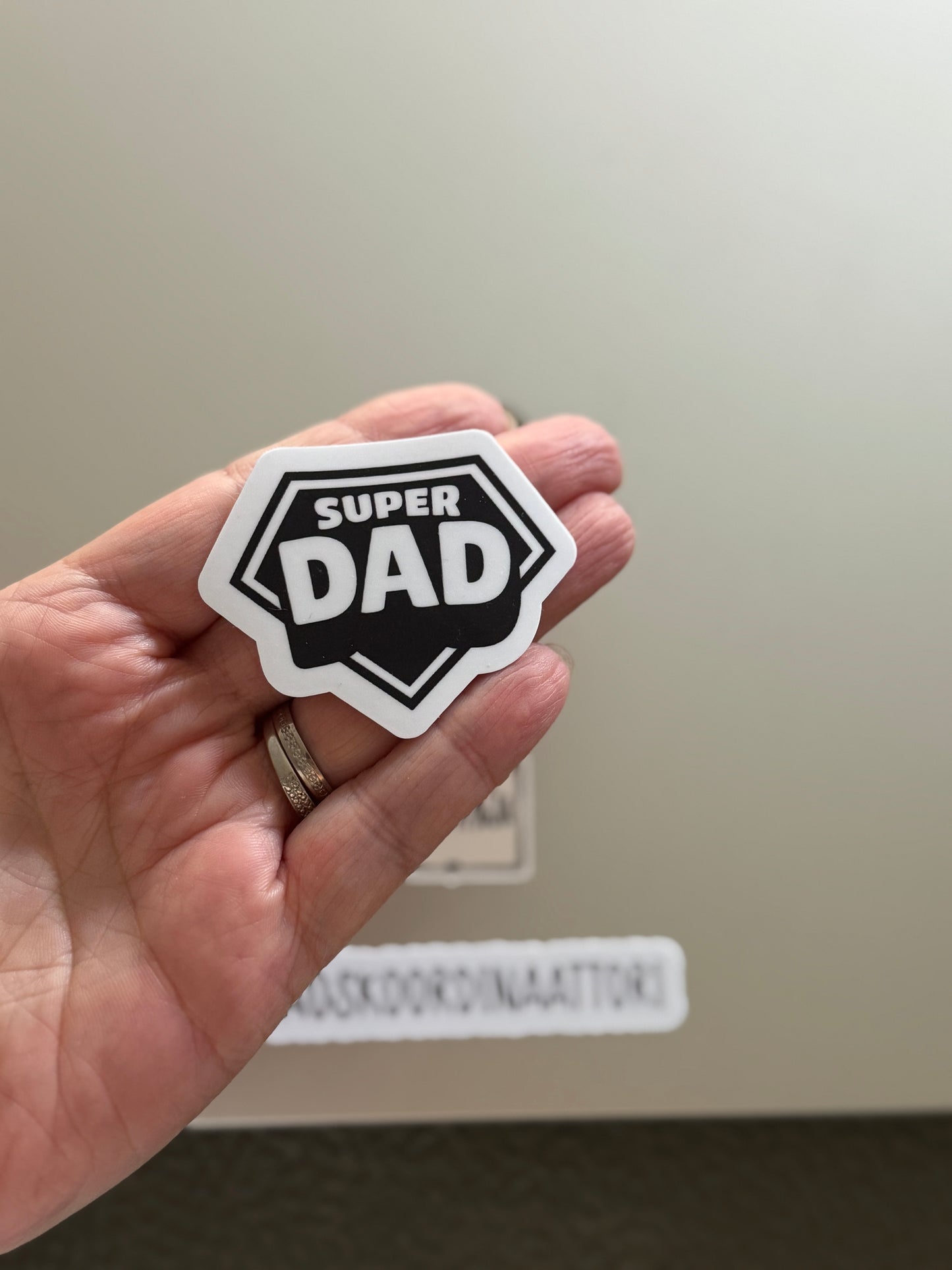 SUPER DAD – Laminoitu vinyylitarra