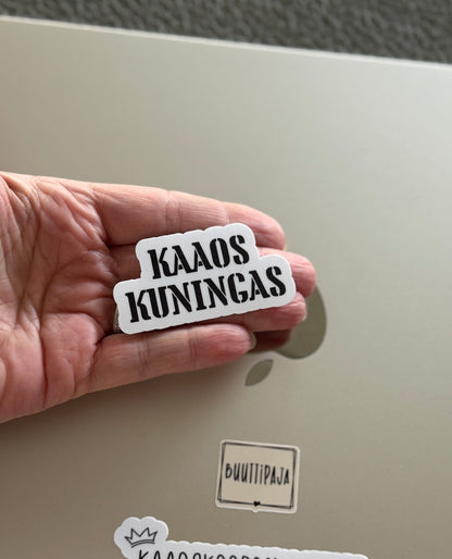 KAAOSKUNINGAS – Laminoitu vinyylitarra