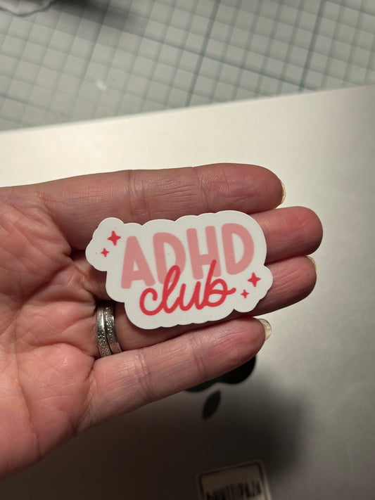 ADHD Club – Laminoitu vinyylitarra