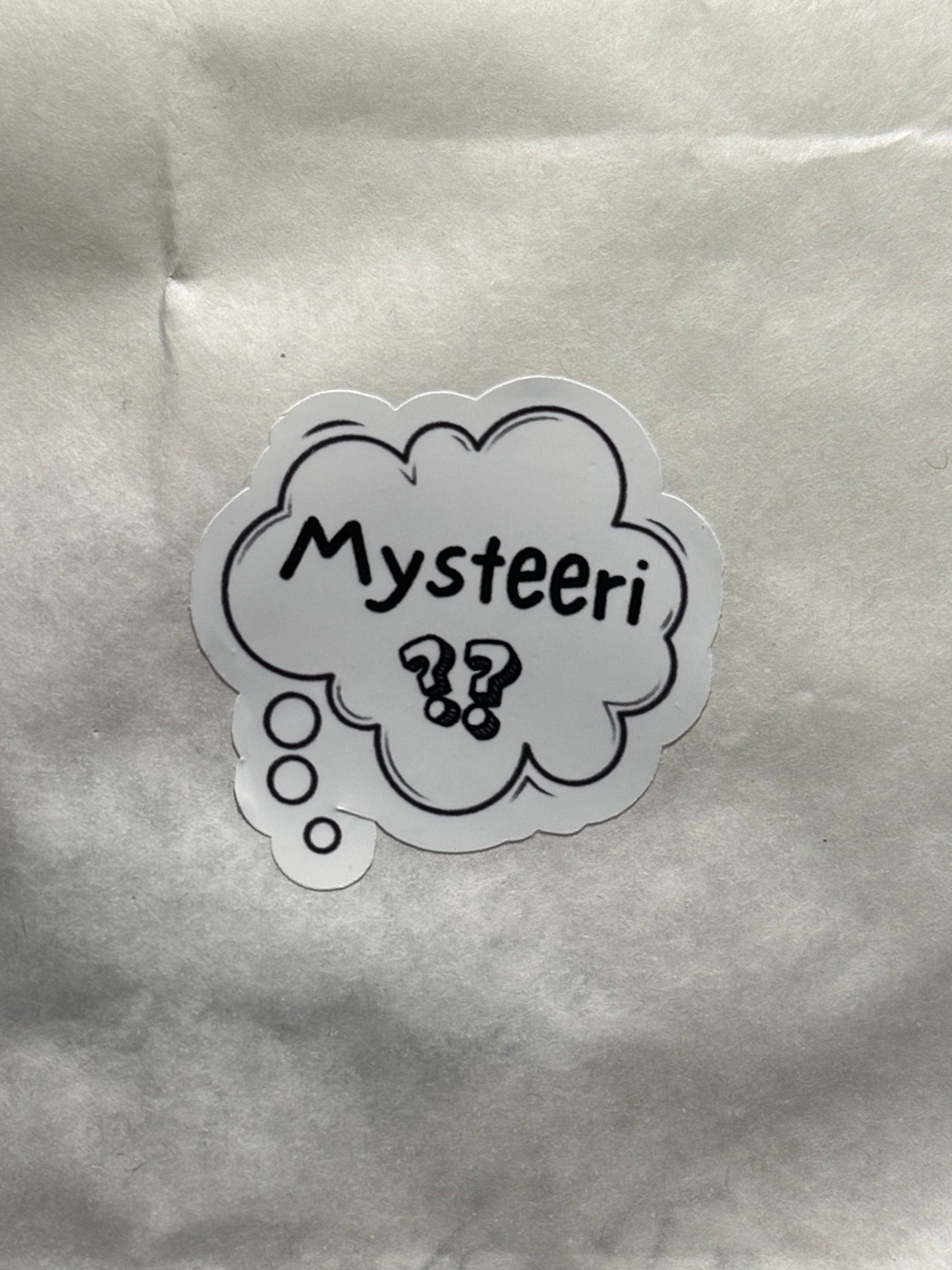 Mysteeripussi – Satunnainen tarra- ja paperiyllätys 🎁
