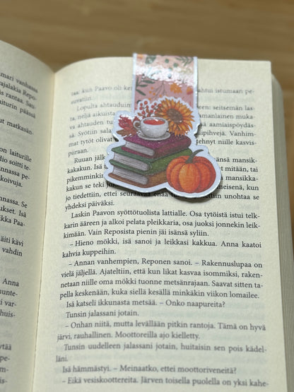 Magneettinen kirjanmerkki – Syksyn lukuhetki 🍂