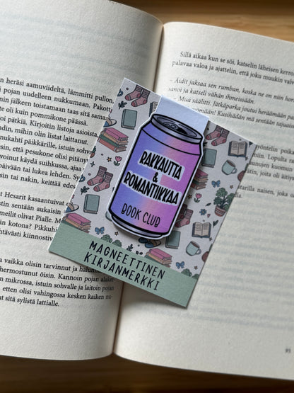 💜 Magneettinen kirjanmerkki – Rakkautta & romantiikkaa