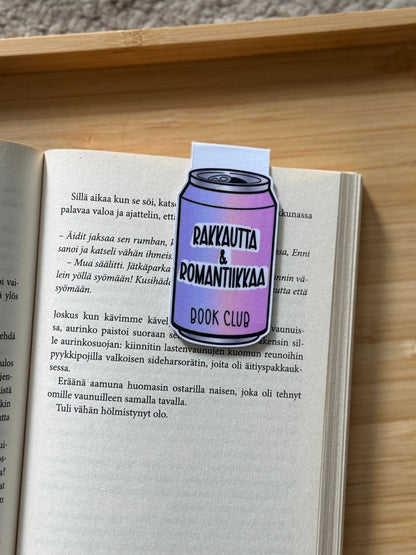 💜 Magneettinen kirjanmerkki – Rakkautta & romantiikkaa