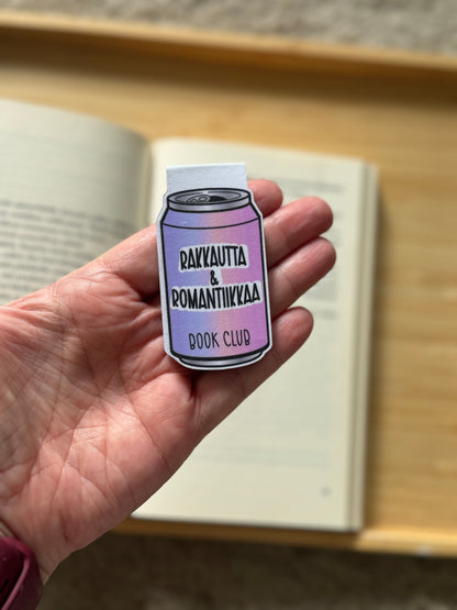 💜 Magneettinen kirjanmerkki – Rakkautta & romantiikkaa