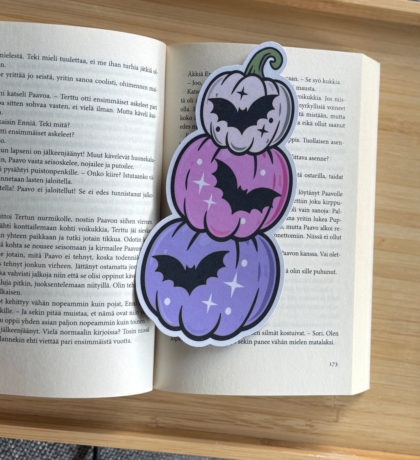 Isot kurpitsat – Kirjanmerkki | Halloween