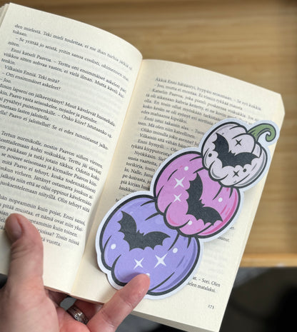Isot kurpitsat – Kirjanmerkki | Halloween