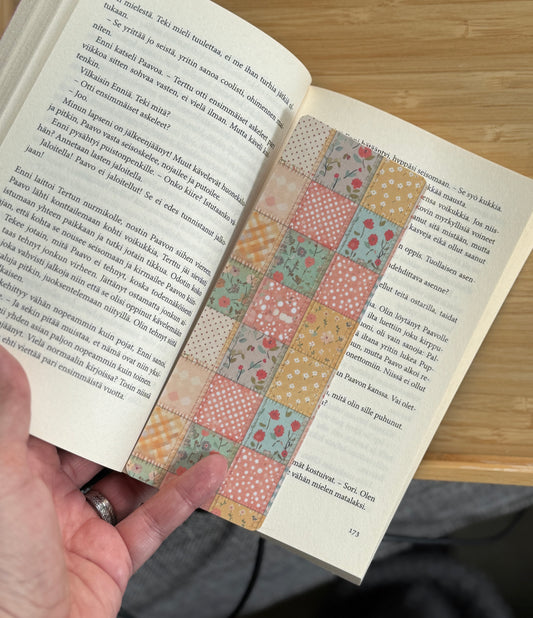 Tilkkutäkki – Kirjanmerkki | Cottagecore