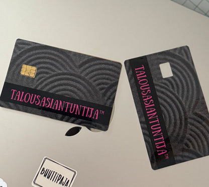 Talousasiantuntija™ - Pankkikorttitarra
