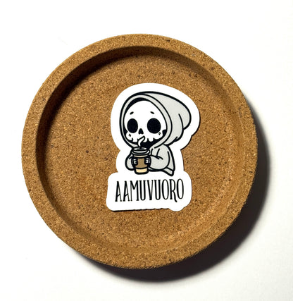 Aamuvuoro – Hauska luuranko tarra