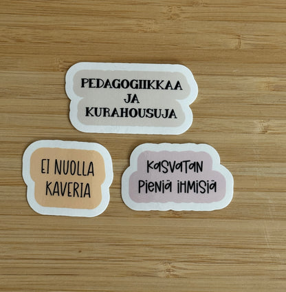 Varhaiskasvatuksen tukiryhmä – 3 hauskan vinyylitarran setti