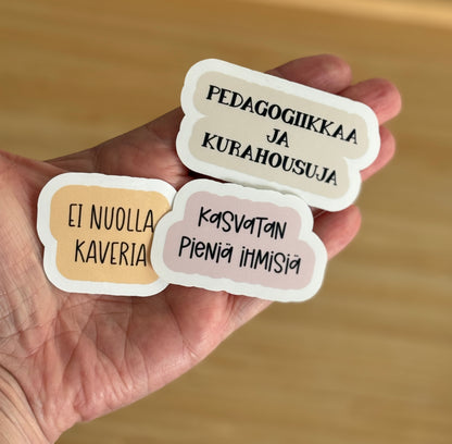Varhaiskasvatuksen tukiryhmä – 3 hauskan vinyylitarran setti