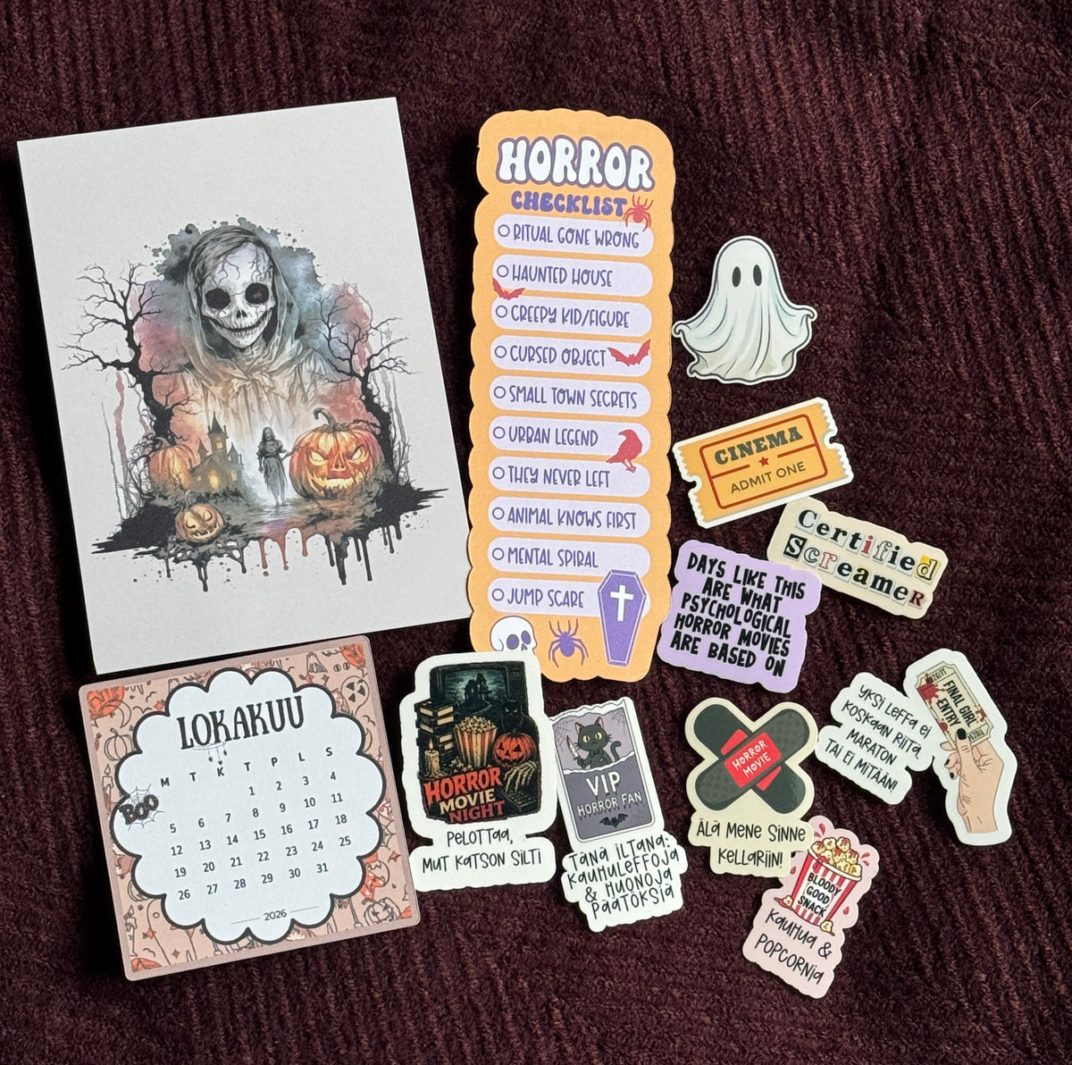 Lokakuun Kaaosposti – Kauhujen kaaos 🍿🔪