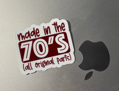 Made in the 70’s – Vinyylitarra | All Original Parts