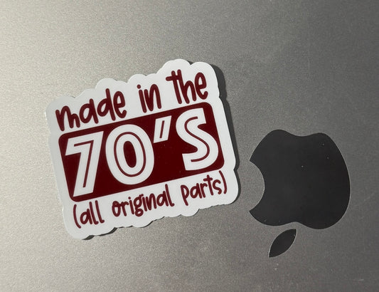 Made in the 70’s – Vinyylitarra | All Original Parts