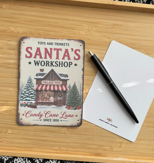 Santa's Workshop -kortti