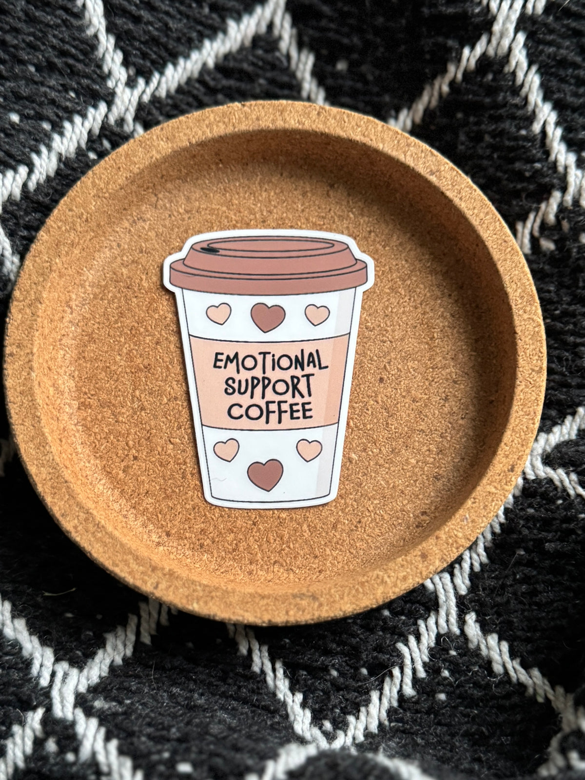 Emotional Support Coffee - vinyylitarra