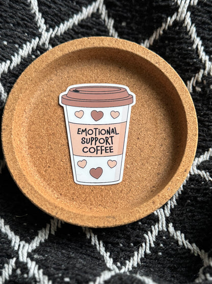 Emotional Support Coffee - vinyylitarra