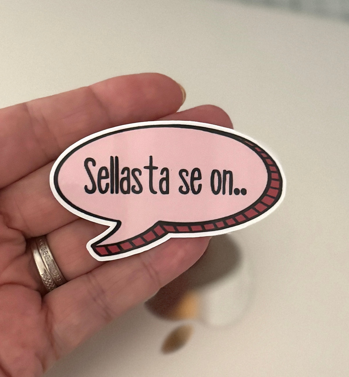 Sellasta se on – laminoitu vinyylitarra