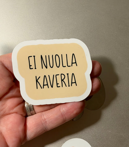 Ei nuolla kaveria – varhaiskasvatusaiheinen vinyylitarra